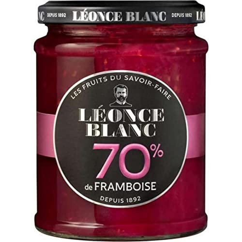 LEONCE BLANC Süße Himbeer-Konfitur aus Zucker, 320 g, Leonce weiß, 320 g von Leonce Blanc