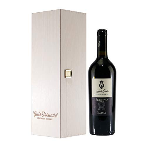 Leone de Castris Primitivo IGT Rotwein mit Geschenk-HK von Leone de Castris