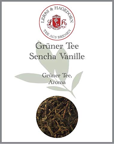 Lerbs & Hagedorn, Grüner Tee Sencha Vanille|Runder Vanille Geschmack 1.5kg (ca. 122 Liter) von Lerbs & Hagedorn