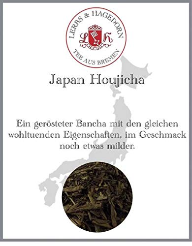 Lerbs & Hagedorn, Japan Houjicha | Milder Geschmack 1.5kg (ca. 122 Liter) Gerösteter Bancha von Lerbs & Hagedorn