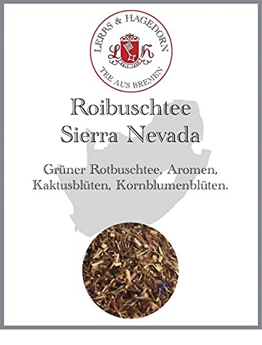 Lerbs & Hagedorn, Roibuschtee Sierra Nevada | 1.5kg (ca. 122 Liter) Kaktusblüten, Kornblumenblüten von Lerbs & Hagedorn