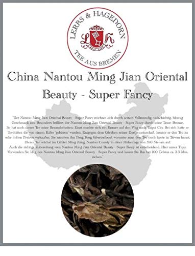 Lerbs & Hagedorn, Formosa Oolong Tee Nantou Ming Jian Oriental Beauty - Super Fancy | VollmUndig, Vielschichtig, Blumig 1kg Ca. (81 Liter) von Lerbs & Hagedorn