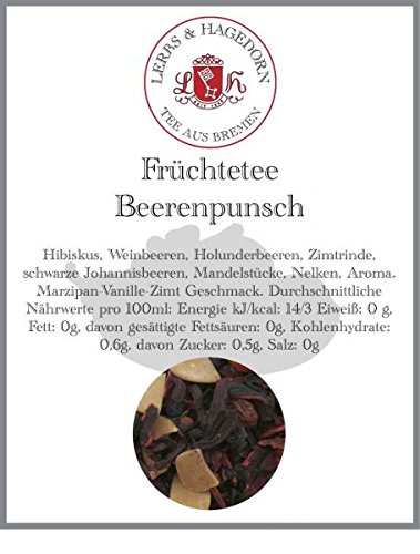 Früchtetee Beerenpunsch 1kg von Lerbs & Hagedorn