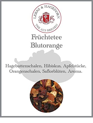 Früchtetee Blutorange 250g von Lerbs & Hagedorn