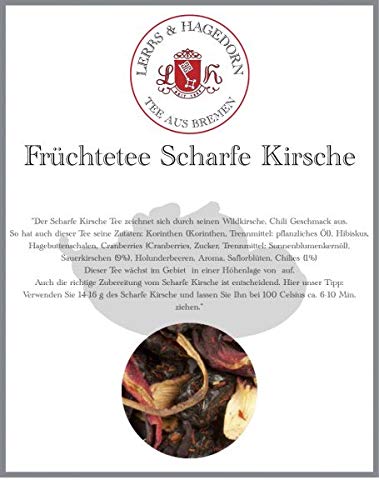 Früchtetee Scharfe Kirsche 2 KG von Lerbs & Hagedorn