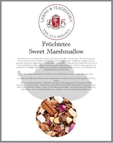 Früchtetee Sweet Marshmallow 2kg von Lerbs & Hagedorn