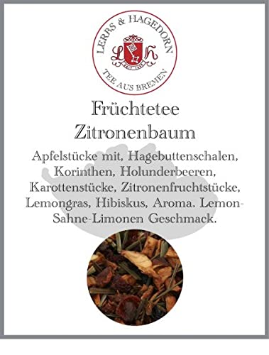 Früchtetee Zitronenbaum 250g von Lerbs & Hagedorn