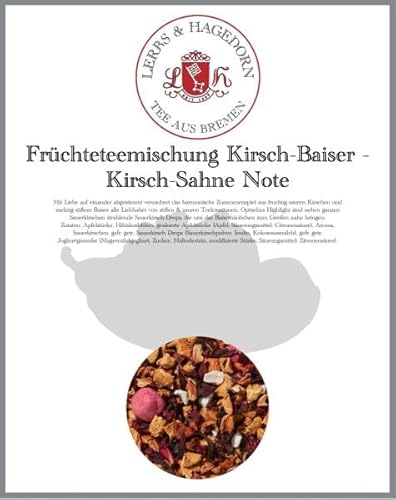 Früchteteemischung Kirsch-Baiser - Kirsch-Sahne Note 1kg von Lerbs & Hagedorn