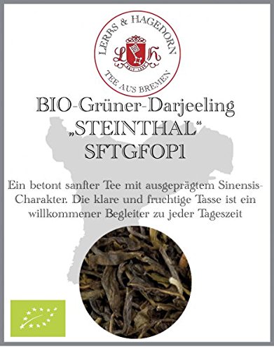 Grüner Bio-Darjeeling SFTGFOP1 TYP "STEINTHAL" 1kg von Lerbs & Hagedorn