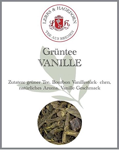 Lerbs & Hagedorn, Grüner Tee Vanille | Vanille 2kg Ca. (162 Liter) von Lerbs & Hagedorn