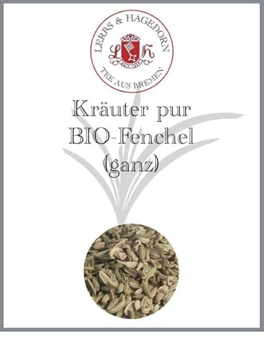 Lerbs & Hagedorn, Kräuter pur BIO Fenchel ganz | 250g (ca. 21 Liter) von Lerbs & Hagedorn