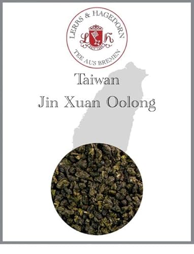 Lerbs & Hagedorn, Formosa Oolong Tee Jin Xuan Oolong | Leicht, Süßlich, Blumig 1kg Ca. (81 Liter) von Lerbs & Hagedorn