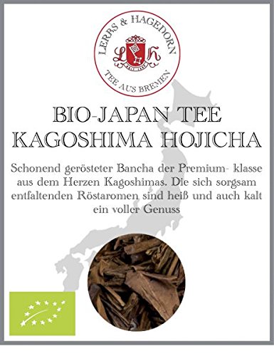 Lerbs & Hagedorn, Japanischer Grüntee Kagoshima Hojicha Bio | Mit Röstnoten, Süßlich, Langanhaltend 1kg Ca. (81 Liter) von Lerbs & Hagedorn