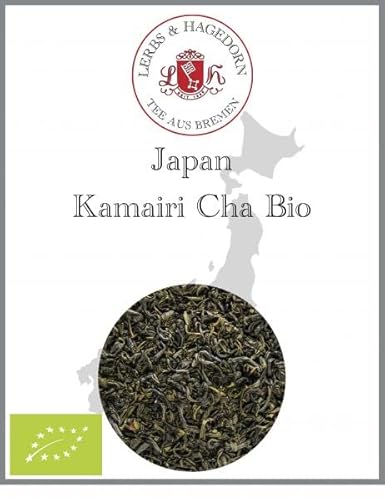 Lerbs & Hagedorn, Japanischer Grüntee Kamairi Cha Bio | VollmUndig, Langanhaltend, Mild 1kg Ca. (81 Liter) von Lerbs & Hagedorn