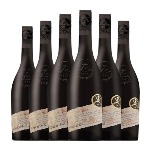 Lergenmüller Oak & Steel Cabernet Sauvignon Trocken Pfälz 75 cl Rotwein (Karton mit 6 Flaschen von 75 cl) von Lergenmüller