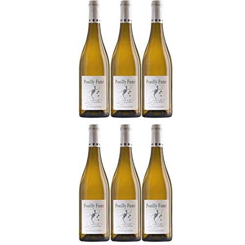 Les Cascadelles Pouilly-Fumé AOC Sauvignon Blanc Trocken Frankreich Inkl. FeinWert E-Book (6 x 0,75l) von Les Caves de Pouilly sur Loire