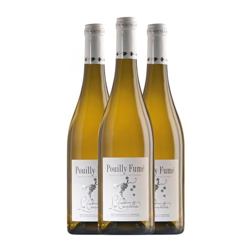 Les Caves de Pouilly sur Loire. Les Cascadelles Sauvignon Weiß Pouilly-Fumé 75 cl Weißwein (Karton mit 3 Flaschen von 75 cl) von Les Caves de Pouilly sur Loire