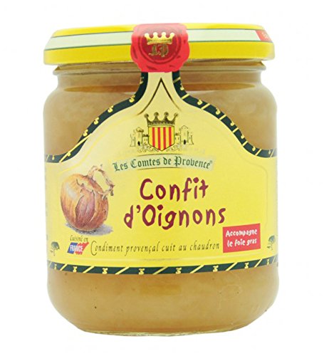 Les Comtes de Provence - Chutney mit Zwiebeln (Confit d'Oignons) 230 g von Les Comtes de Provence