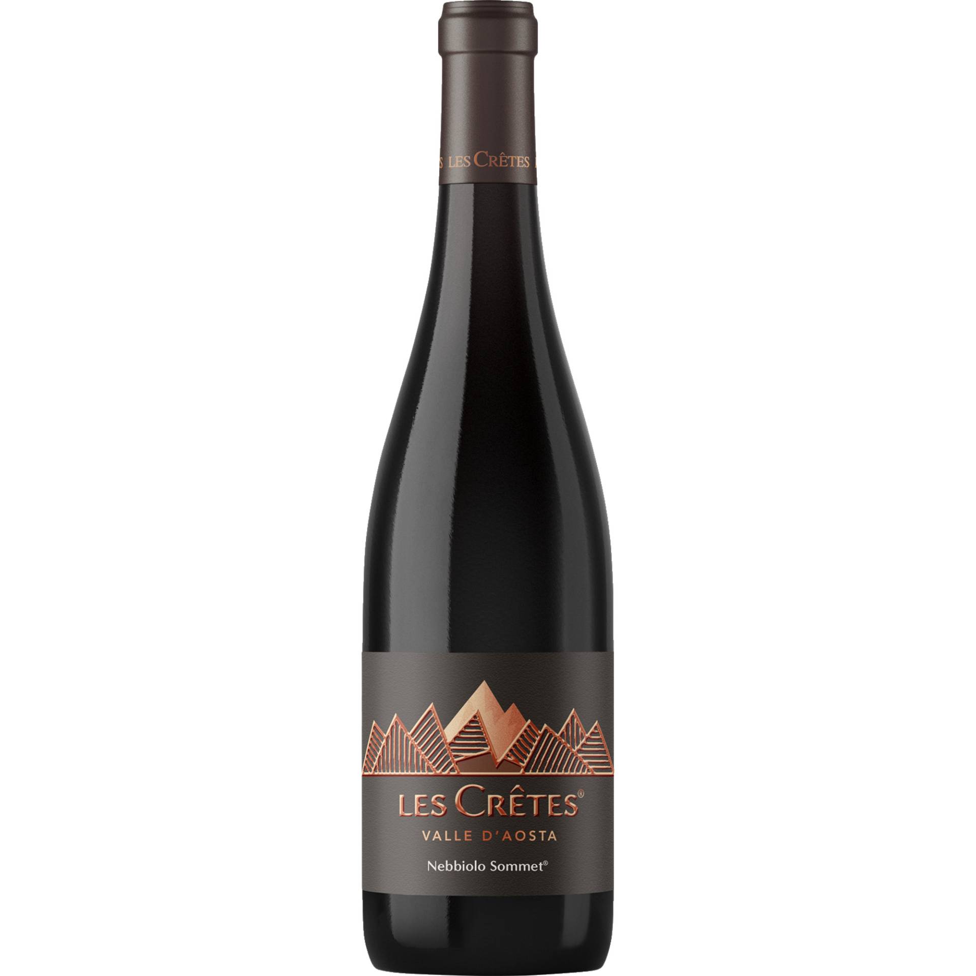 Les Cretes Nebbiolo Sommet, Valle d’Aosta DOC, Aosta-Tal, 2020, Rotwein von Les Crêtes, IT-11010 Valle d’Aosta