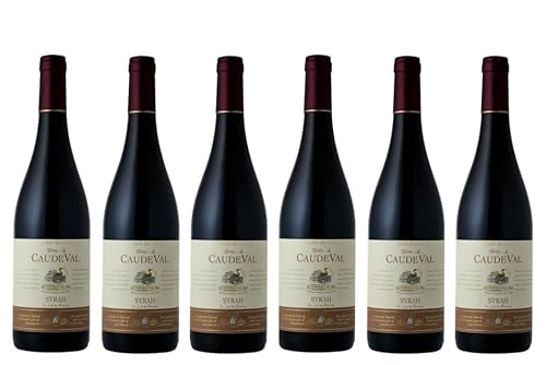 6x 0,75l - 2020er - Paul Mas - Domaine Caudeval - Syrah - Pays d'Oc I.G.P. - Frankreich - Rotwein trocken von Les Domaines Paul Mas - Domaine Caudeval