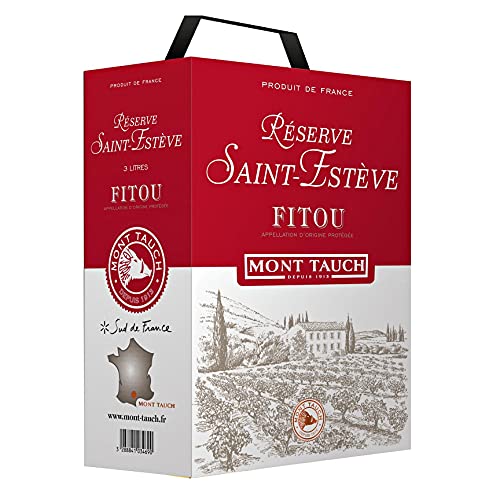 Saint Esteve Reserve Fitou Aoc 3,0L Bag In Box - Rotwein, Frankreich, Trocken, 3l von Les Grands Chais de France