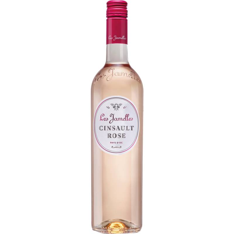 Les Jamelles Cinsault Rosé, Pays d'Oc IGP, Languedoc-Roussillon, 2023, Roséwein von Les Jamelles, 11800 Monze, France