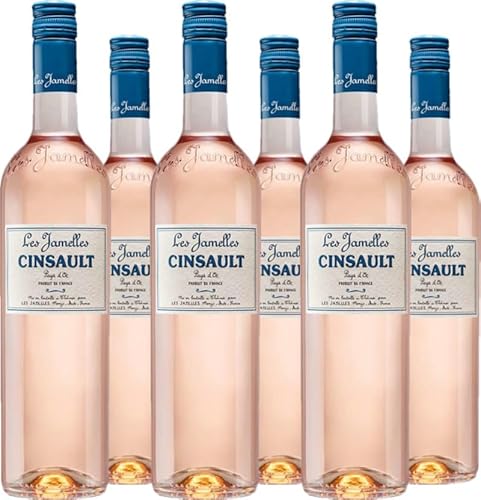 6er Vorteilspaket Les Jamelles Cinsault Rosé 2022 (6 x 0.75 l) von Les Jamelles