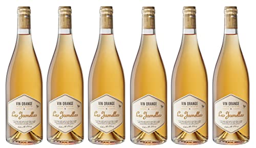 6x 0,75l - 2021er - Les Jamelles - Vin Orange - Vin de France - Frankreich - Weißwein (Orange-Wine) trocken von Les Jamelles