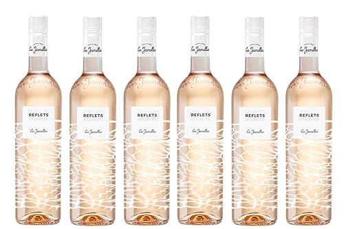 6x 0,75l - 2023er - Les Jamelles - Reflets Secrets - Rosé - Pays d'Oc I.G.P. - Languedoc - Frankreich - Rosé-Wein trocken von Les Jamelles