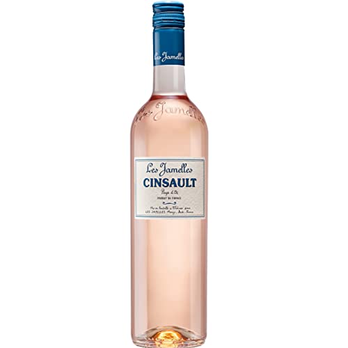 Les Jamelles Cinsault Rosé Les Classiques, IGP Pays d'Oc - Rosewein trocken Frankreich (1 x 0.75 l) von Les Jamelles