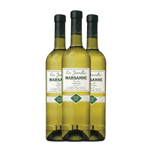 Les Jamelles Marsanne 75 cl Weißwein (Karton mit 3 Flaschen von 75 cl) von Les Jamelles