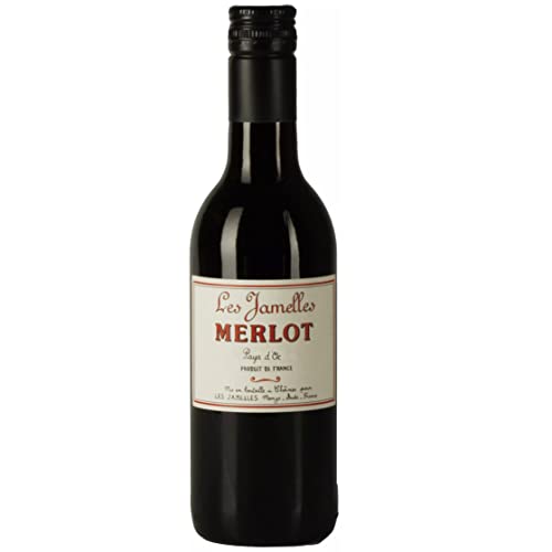 Les Jamelles Merlot Les Classiques IGP Pays d'Oc - Rotwein trocken Frankreich (1 x 0.25l) von Les Jamelles