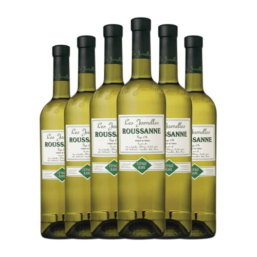 Les Jamelles Roussanne 75 cl Weißwein (Karton mit 6 Flaschen von 75 cl) von Les Jamelles