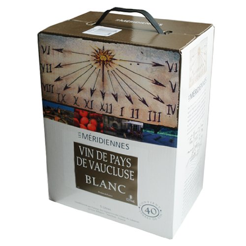 5 Liter Vin de Pays de Vaucluse Blanc von Les Méridiennes