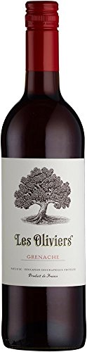 Les Oliviers Grenache, Pays d’Oc (Case of 6x75cl) Frankreich/Gascony&Languedoc, Rotwein (GRAPE GRENACHE 100%) von Les Oliviers