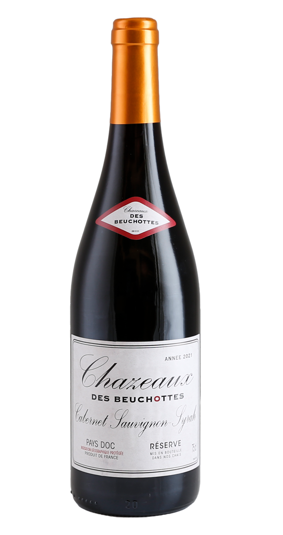 Chazeaux des Beauchottes Cabernet Sauvignon Syrah 2021 von Les Producteurs Réunis - Chazeaux des Beauchottes