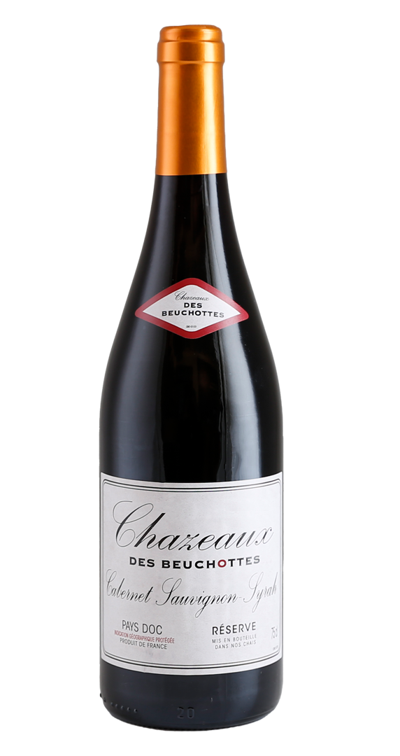 Chazeaux des Beauchottes Cabernet Sauvignon Syrah 2023 von Les Producteurs Réunis - Chazeaux des Beauchottes