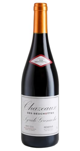 Chazeaux des Beuchottes Syrah Grenache Réserve 2023 | Rotwein | Languedoc-Roussillon – Frankreich | 1 x 0,75 Liter von Les Producteurs Réunis - Chazeaux des Beauchottes