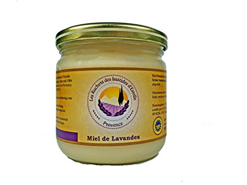 Les Ruchers des bastides d'Estelle - Lavendelhonig (Miel de Lavande) 500 g von Les Ruchers des bastides d'Estelle