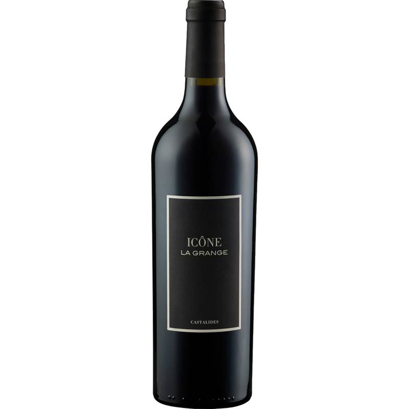 La Grange Castalides Icône, Coteaux du Languedoc AOP, Languedoc-Roussillon, 2019, Rotwein von Les Vignobles de la Grange ,   FR 34320 GABIAN