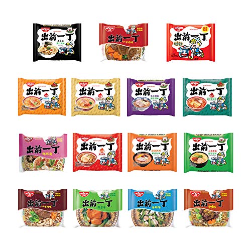 Nissin Demae Ramen, 100 g, 10 Stück (zufällige 5 Flovours) von Let's Go Market