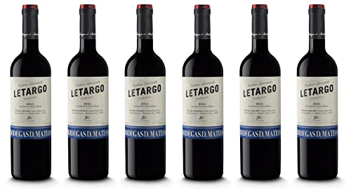 6x 0,75l - 2023er - Bodegas D. Mateos - Letargo - Tempranillo - Rioja D.O.Ca. - Spanien - Rotwein trocken von Letargo