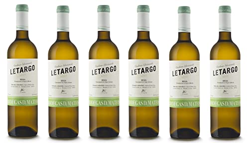 6x 0,75l - 2023er - Bodegas D. Mateos - Letargo - Blanco - Rioja D.O.Ca. - Spanien - Weißwein trocken von Letargo