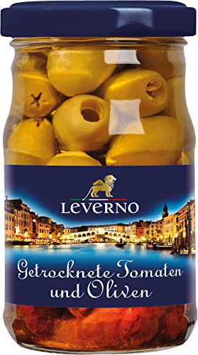 GETROCKNETE TOMATEN & OLIVEN von Leverno, 270g von Leverno