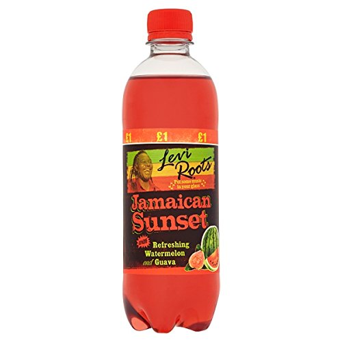 Levi Roots Jamaican Sunset mit erfrischender Wassermelone und Guava 500ml (Packung mit 12 x 500 ml) von Levi Roots