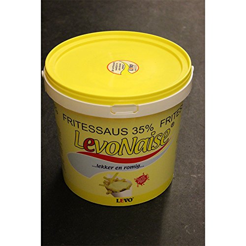 LevoNaise Fritessaus 35% Olie 10l Eimer (Frittensauce mit 35% Öl) von Levo