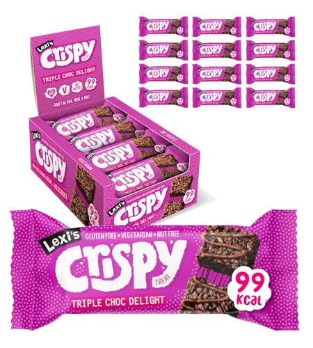 Crispy Treats Triple Choc Delight 12er Box von Lexi's