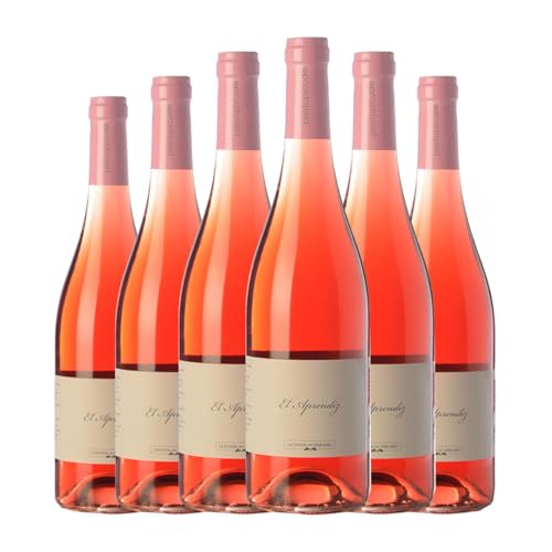 Leyenda del Páramo El Aprendiz Prieto Picudo Tierra de León 75 cl Rosé-Wein (Karton mit 6 Flaschen von 75 cl) von Leyenda del Páramo