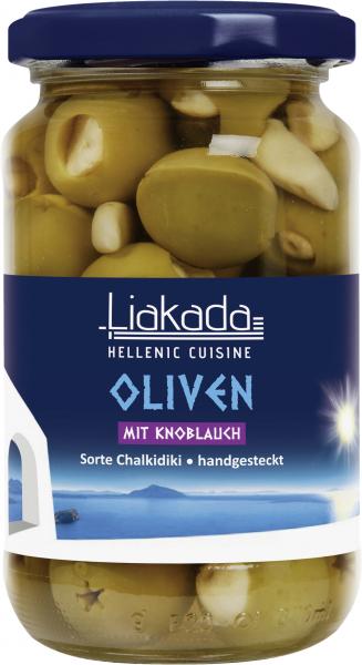 Liakada Oliven mit Knoblauch von Liakada