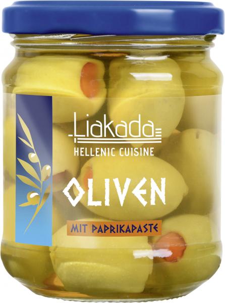 Liakada Oliven mit Paprikapaste von Liakada